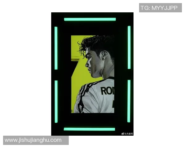 C罗传奇风采壁画装饰画展现足球之王的非凡气度与激情四射的场上瞬间